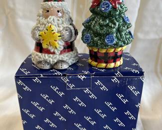 Fits and Floyd Christmas salt and pepper along with its box!