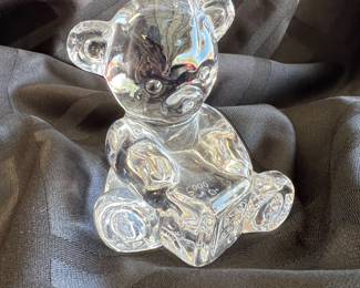 WATERFORD  crystal bear