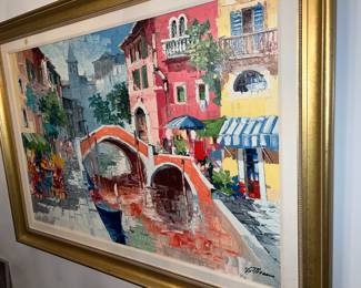 Di Viccaro Venice, Flowers By the Canal
