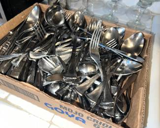 Stainless Steel flatware galore