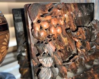 Soapstone book ends, some wear