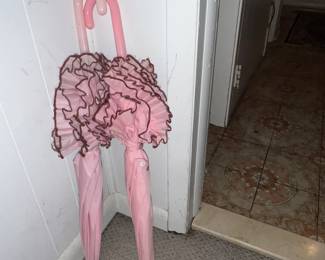 Happy umbrellas playing in the corner... 