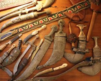Antique Daggers, Knives and Swords