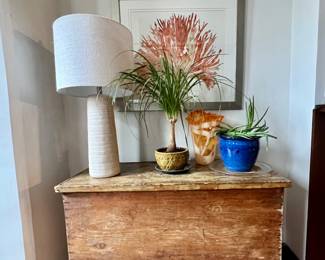 Antique blanket chest - patina is perfection!