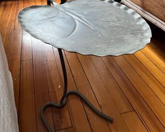 Vintage Salterini Lily Pad Leaf Table - perfect condition for its age