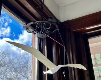 MCM mobile of a seagull