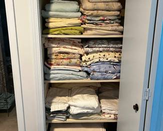 Nice linen closet
