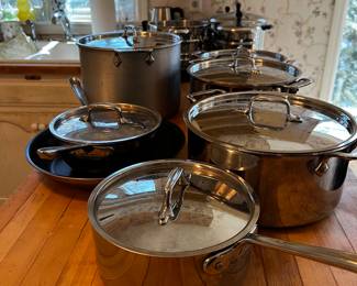 All Clad Pots and Pans