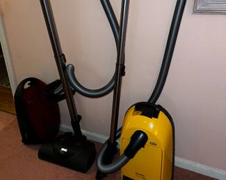 2 Miele Cannister Vacuums 