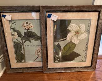 C108 - $20 each. Framed Prints. Measures 18" x 21". 
