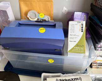 C161 - $12 Lot of Sticker Making Equipment. 