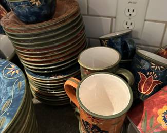 C140 - $175. Susan Winget China Set
