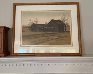 C23 - $45. Helen Rundell signed and numbered print. Measures 33" x 26". 