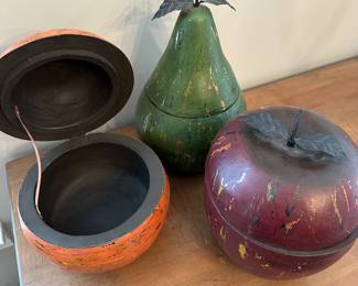 C20 - $25 each lidded fruit storage containers. 