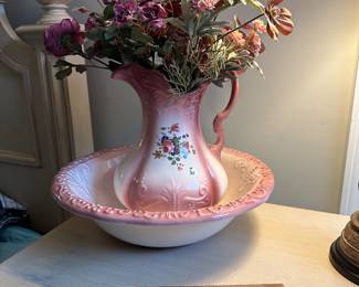 C60 - $30. Bowl & Pitcher Set. 
