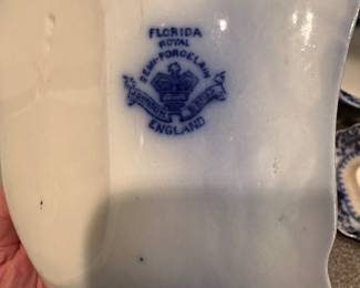 C68 - $175. 26 pcs Florida Royal Flow Blue. 