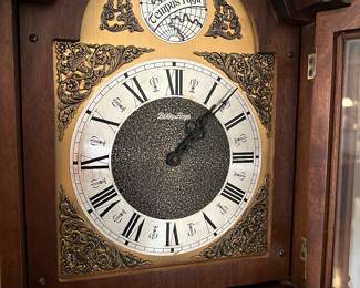 C18 - $175. 6' tall Valley Forge Grandmother Clock. Weights are in the bottom. 