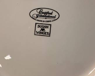 C140 - $175. Susan Winget China Set
