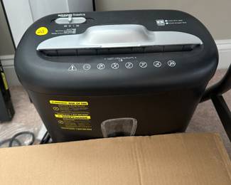 C166 - $20. Amazon Basics Shredder. 