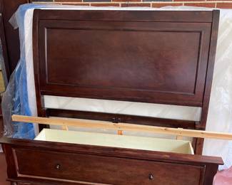 Bed with Storage Drawer