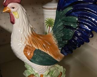 Porcelain Rooster