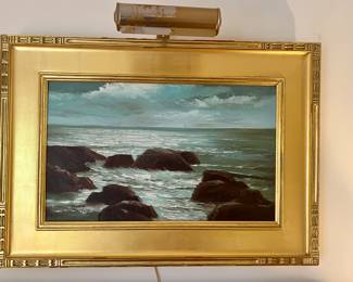 COULTEN WAUGH
OIL
SEASCAPE
Signed lower right