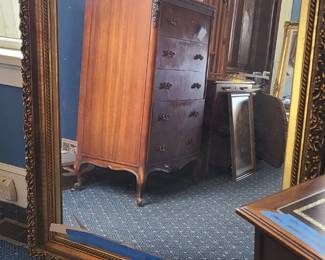 Large Gilded Mirror 