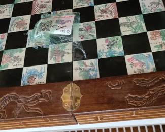 Chess Set , Pieces are carved stone!