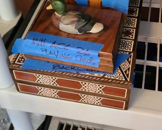 Backgammon, Playing Cards and Poker Chips! 