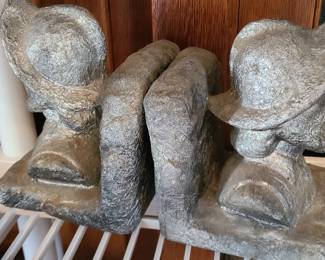 Conquistador Book Ends  