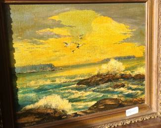 Listed Artist ! W. H. Truitt ( Maine ) 