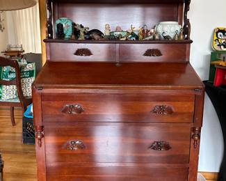 Vintage Secretary Desk 