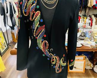 Extremely comfortable and gorgeous. I'd wear it with jeans.