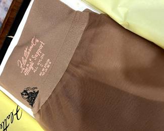Panty hose still in the original box.