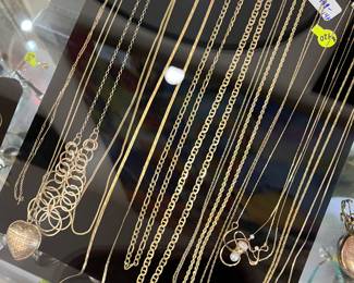 We do have gold chains for sale. 