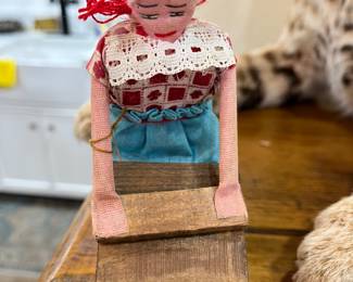 She's been at it for years.  Vintage Mexico.