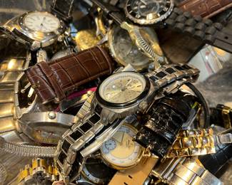 Bowl of watches. $20 each. 