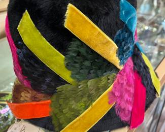 Vintage 1960's Christian Dior hat new with tags.