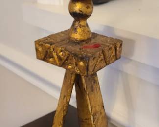 Pair of Brutalist Candlsticks