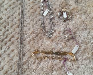 lots of silver, some gold