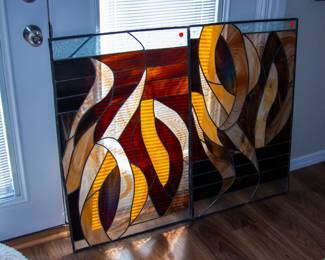 Beautiful stained glass decor