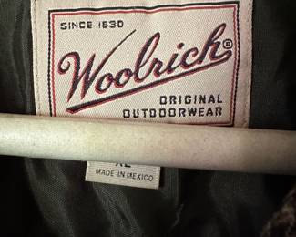 Woolrich Men's Flannel Barley Houndstooth Button Down Shirt - Size XL
