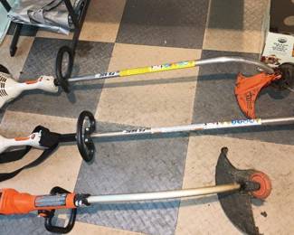 STIHL Weed Eater -  FS 56RC, STIHL Weed Eater -  FS 40C, Black & Decker Weed Eater