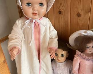 Assortment of Vintage Dolls