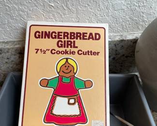 Gingerbread Girl Cookie Cutter