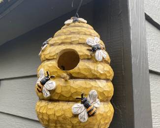 Assortment of Outdoor Decor & Planters