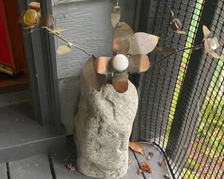 Assortment of Outdoor Decor & Planters