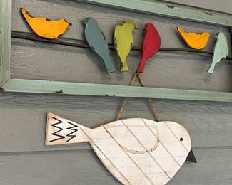 Assortment of Outdoor Decor & Planters