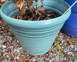 Assortment of Outdoor Decor & Planters