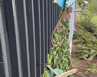 Assortment of Outdoor Decor & Planters